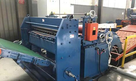 開平線剪床、定尺、糾偏部分